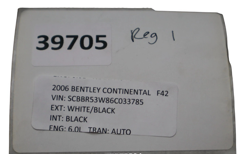 Load image into Gallery viewer, 06-12 Bentley Continental Flying Spur Rear Right Door Window Regulator Oem