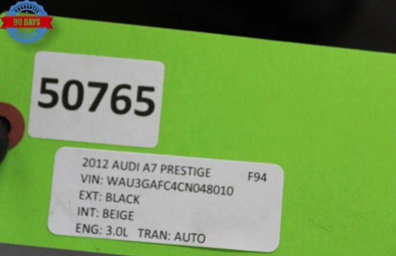 Load image into Gallery viewer, 12-17 Audi A7 Rear Right Passenger Side Door Shell Panel Black 4G8833052A Oem