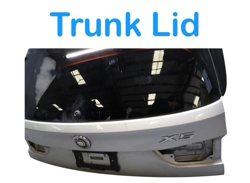 Load image into Gallery viewer, 14-18 BMW X5 Rear Trunk Lid Liftgate Tailgate W/ Window Glass 41007378121 Oem