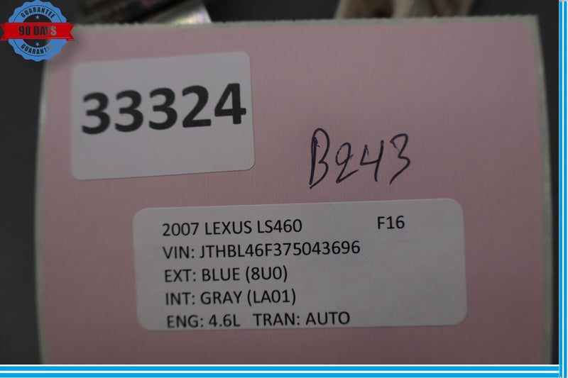 Load image into Gallery viewer, 07-12 Lexus LS460 Rear Right Passenger Side Center Seat Belt Buckle Oem