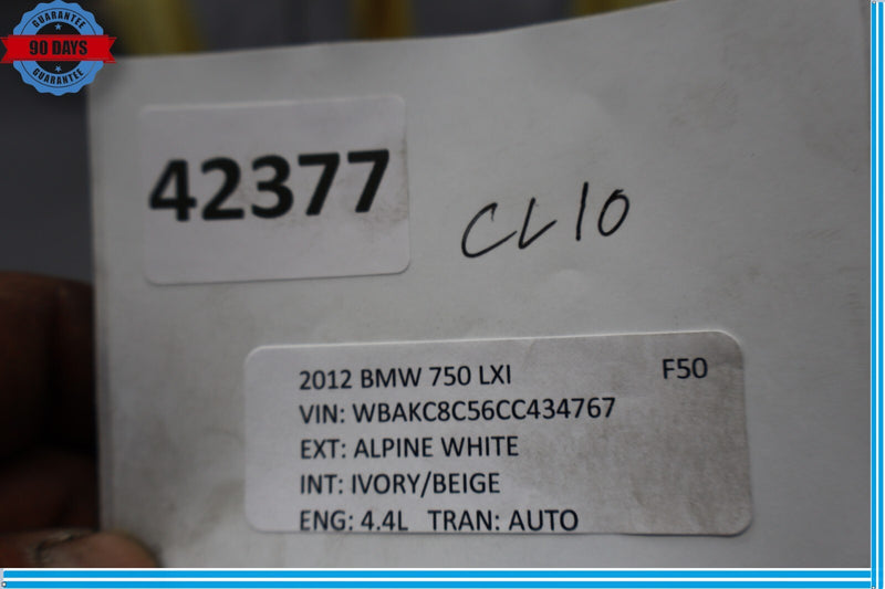 Load image into Gallery viewer, 09-12 BMW 740I 750Li F01 Front Right Passenger Side Lower Seat Cover Cushion Oem