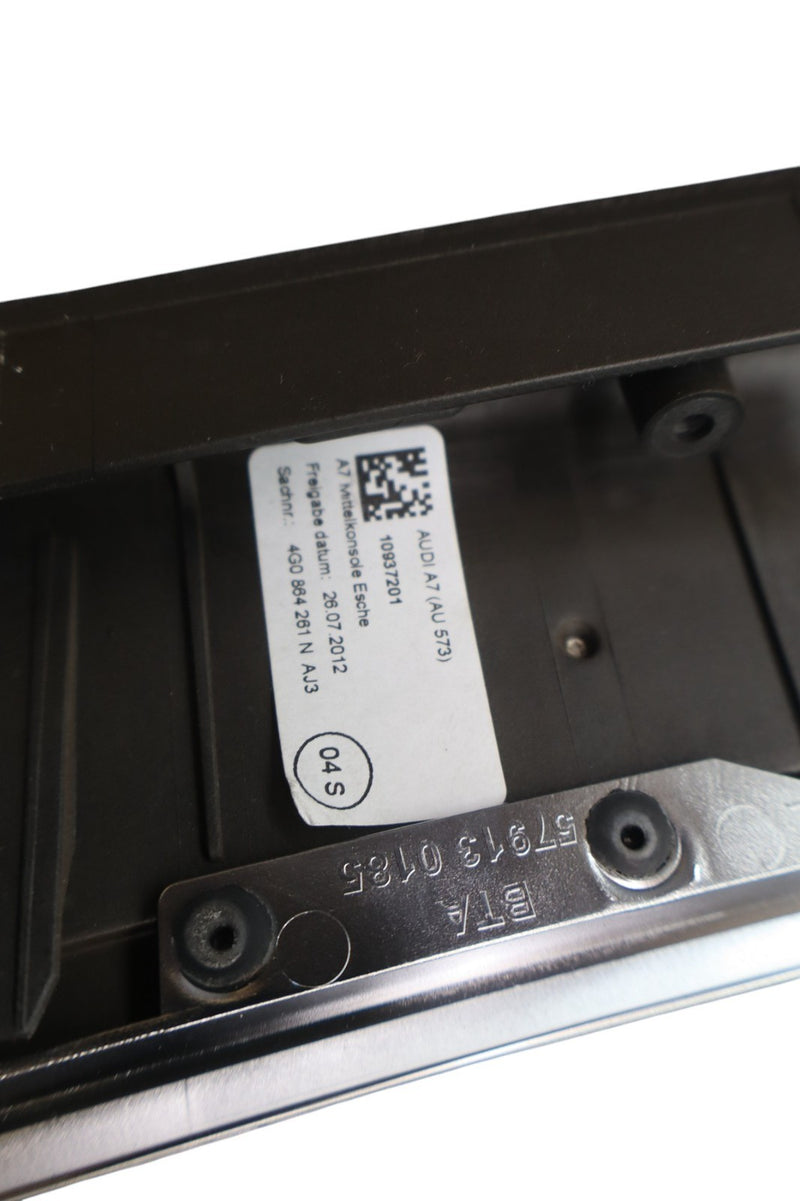 Load image into Gallery viewer, 12-18 Audi A6 Quattro Front Center Console Wood Trim Bezel Cover Molding Oem