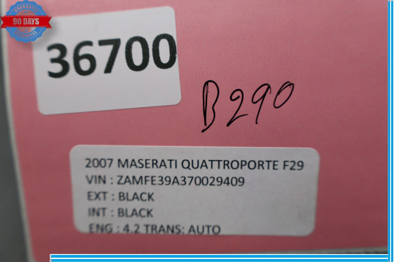 Load image into Gallery viewer, 03-13 Maserati Quattroporte M139 Rear Left Driver Side Exterior Door Handle Oem