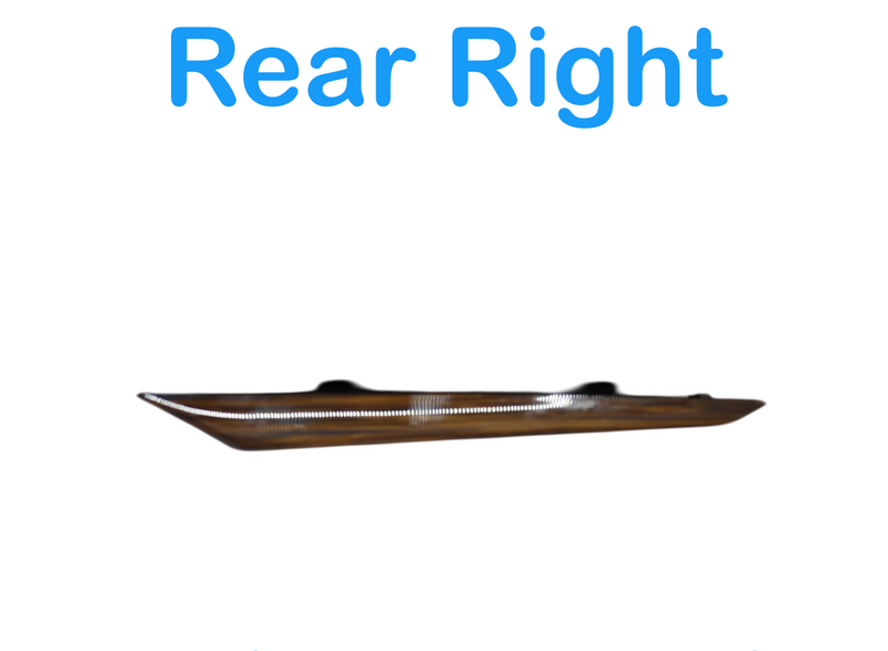 Load image into Gallery viewer, 14-21 Maserati Ghibli M157 Rear Right Side Door Panel Molding Trim Cover Oem