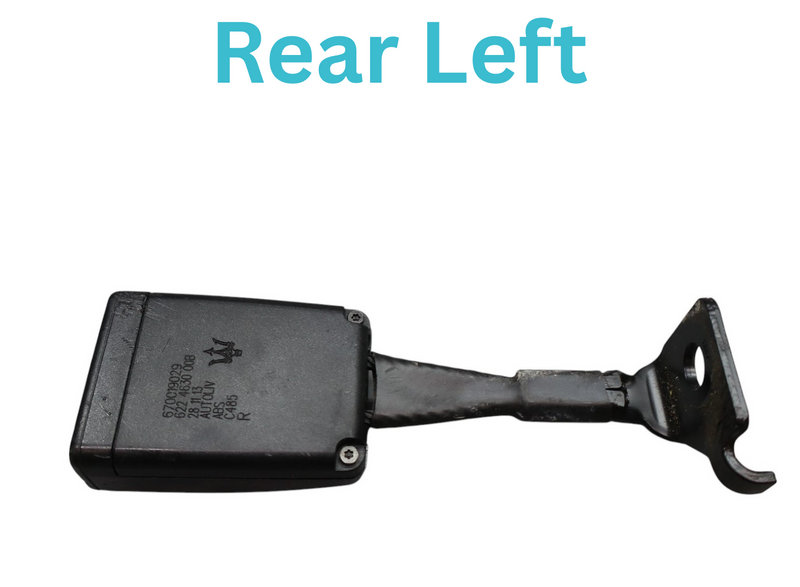 Load image into Gallery viewer, 14-22 Maserati Ghibli M156 M157 S Rear Left Side Seat Belt Buckle Oem