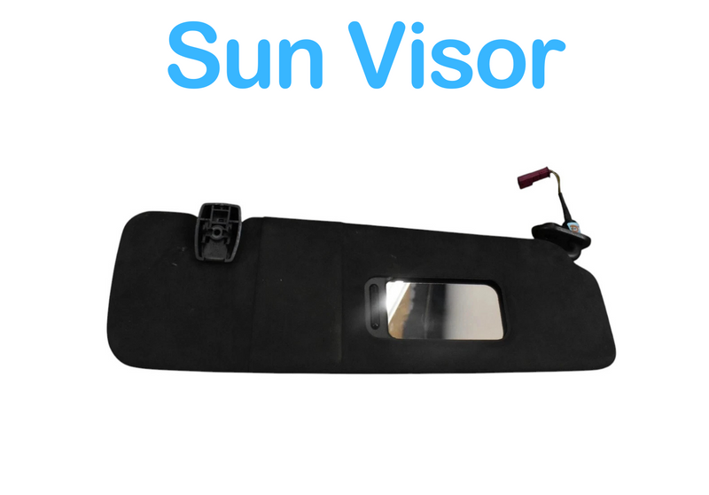 Load image into Gallery viewer, 12-18 BMW 650i 640i F12 Overhead Right Passenger Side Sun Visor Shade Black OEM