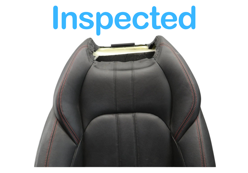 Load image into Gallery viewer, 17-20 Maserati Ghibli M157 Front Right Side Top Upper Seat Cushion Black Oem
