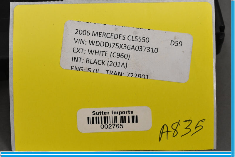 Load image into Gallery viewer, 06-11 Mercedes CLS550 CLS500 W219 Front Right Side Door Control Module Oem