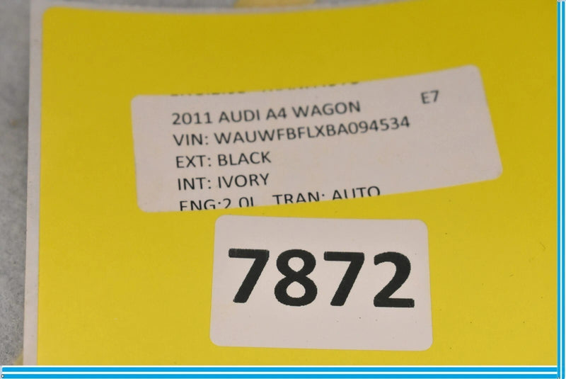 Load image into Gallery viewer, 09-16 Audi A4 Wagon Front Right Passenger Side Lower Seat Cushion Beige OEM