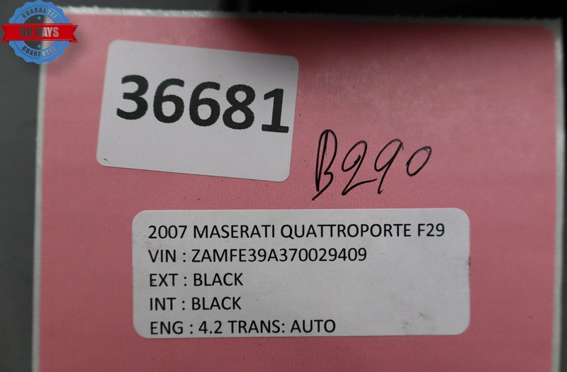 Load image into Gallery viewer, 03-13 Maserati Quattroporte Dash Center Console CD Player Cover 980139372 Oem