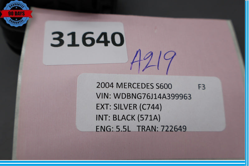 Load image into Gallery viewer, 00-12 Mercedes W220 S600 Rear Left Side Lumbar Control Switch 2208000878 Oem