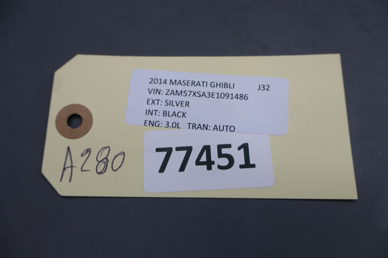 Load image into Gallery viewer, 14-22 Maserati Ghibli SQ4 M157 Front Steering Column Trim Cover Black Oem
