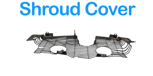 90-95 Mercedes S500 S600 600SEL Fan Shroud Cover Grille 1405050388 Oem