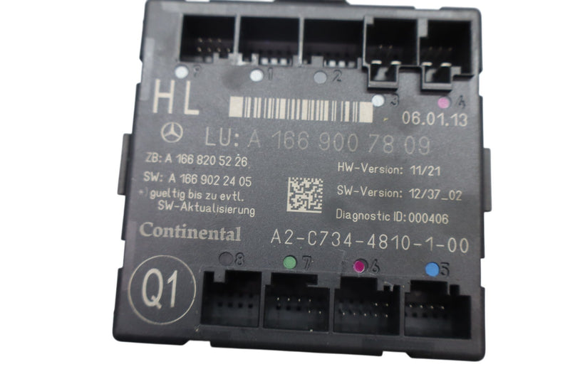 Load image into Gallery viewer, 06-19 Mercedes ML350 GL450 Rear Left Driver Side Door Control Module ECU Oem
