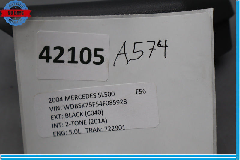 Load image into Gallery viewer, 03-06 Mercedes R230 SL500 Front Right Side Seat Cushion Trim Cover Oem