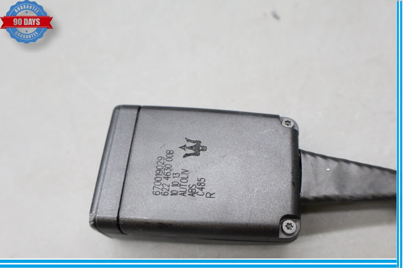 Load image into Gallery viewer, 14-19 Maserati Ghibli Rear Right Passenger Side Lower Seat Belt Buckle Black Oem