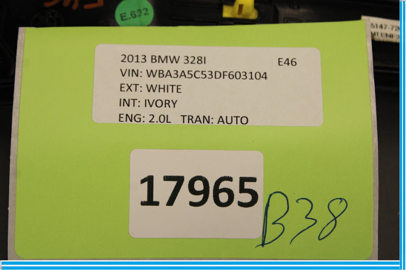 Load image into Gallery viewer, 12-18 BMW 320i 328i F30 Rear Right Passenger Side Door Sill Scuff Plate Trim Oem