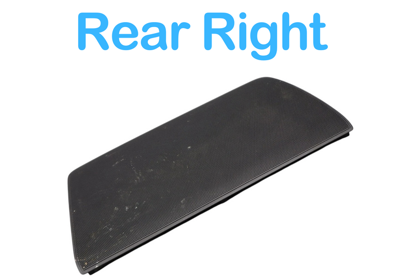 Load image into Gallery viewer, 12-18 Audi A6 Rear Right Side Deck Speaker Cover Grill Trim 4G5035406 Oem