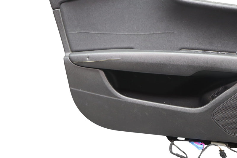 Load image into Gallery viewer, 12-18 Audi A7 S7 Front Left Driver Side Interior Door Panel Trim Black Oem