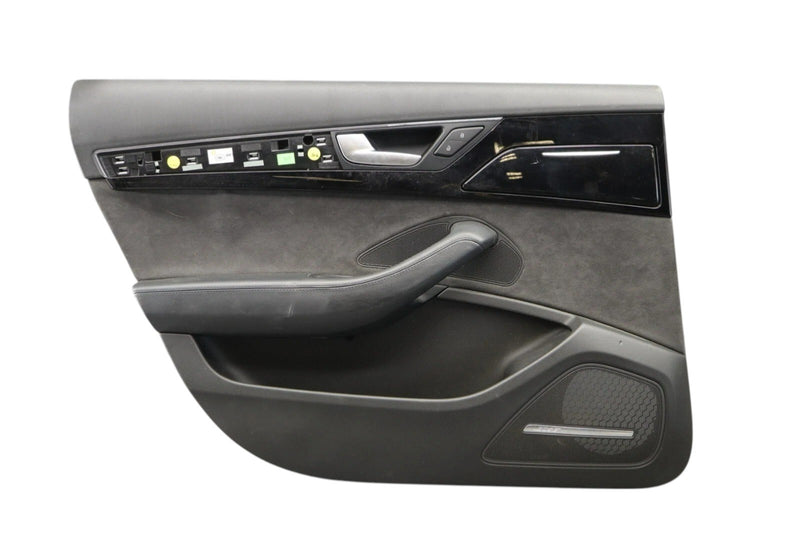 Load image into Gallery viewer, 11-18 Audi A8 A8L Quattro Rear Left Driver Side Interior Door Panel Trim Oem