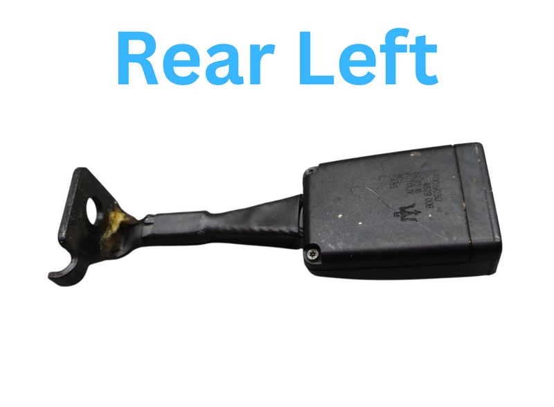 Load image into Gallery viewer, 14-22 Maserati Ghibli Rear Left Driver Side Seat Belt Buckle Black 670019030 Oem