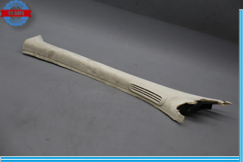 Load image into Gallery viewer, 10-19 Jaguar XJL XJ X351 Front Left Driver A Pillar Trim Panel Suede Beige Oem