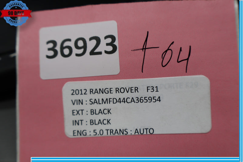 Load image into Gallery viewer, 03-12 LR Range Rover Rear Left Interior C Pillar Trim Cover 51437003343G Oem