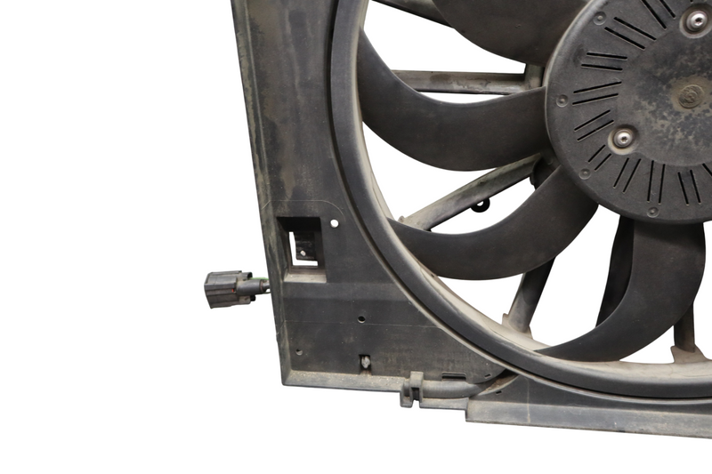 Load image into Gallery viewer, 10-19 Jaguar X351 XJ XKR Engine Motor Cooling Radiator Fan Assembly Oem