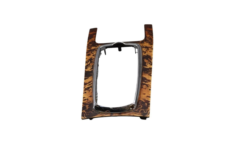 Load image into Gallery viewer, 10-15 Jaguar X150 XK XKR Center Console Shifter Bezel Trim Wood Grain Oem