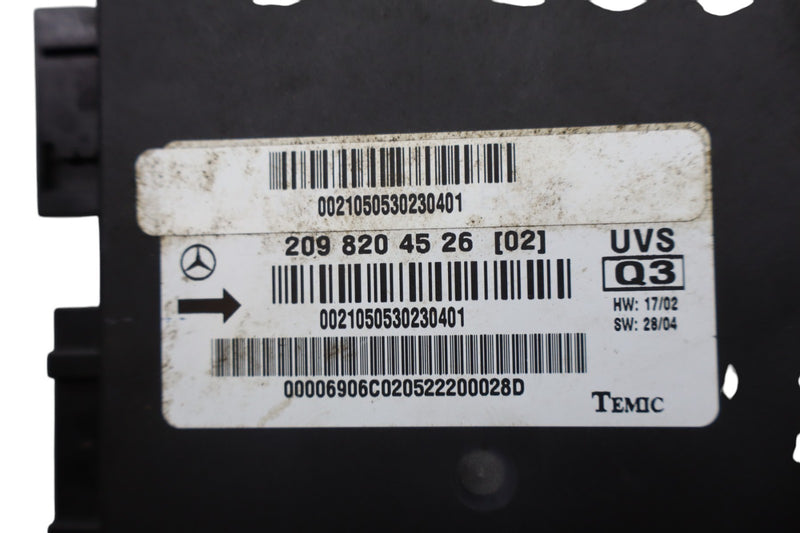 Load image into Gallery viewer, 03-09 Mercedes CLK55 AMG CLK320 Convertible Top Roof Control Module Oem