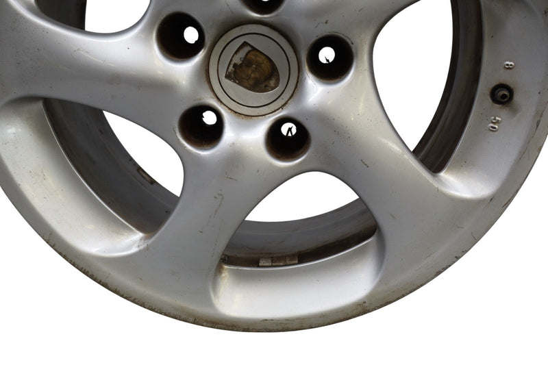 Load image into Gallery viewer, 01-05 Porsche 911 996 Front Wheel Alloy Rim Disc 8x18 18" R18 ET50 Oem