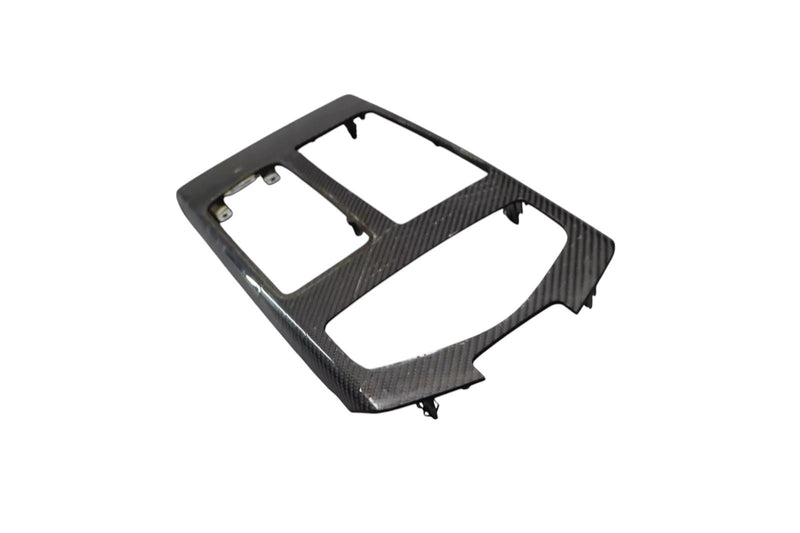 Load image into Gallery viewer, 14-17 Maserati Quattroporte Front Center Console Cover Trim Carbon 670021478 Oem