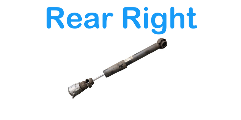 Load image into Gallery viewer, 09-12 Audi A4 A4 Quattro Rear Right Passenger Side Shock Strut Absorber Oem