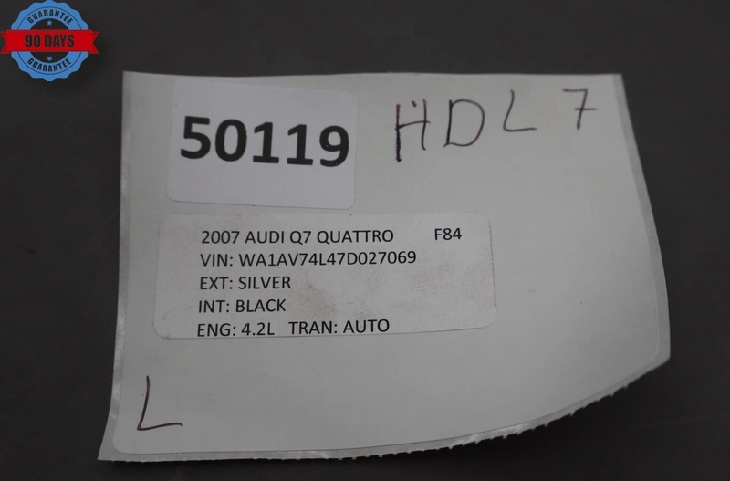 Load image into Gallery viewer, 07-09 Audi Q7 4L Front Left Driver Side Headlight Head Light Lamp Xenon Oem