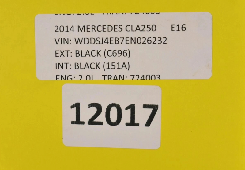 Load image into Gallery viewer, 14-19 Mercedes W117 CLA250 Rear Trunk Scuff Cover Trim Panel A1176900044 Oem