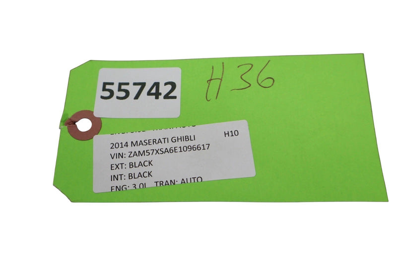 Load image into Gallery viewer, 14-22 Maserati Ghibli Front Left Driver Side Seat Headrest Head Rest Oem