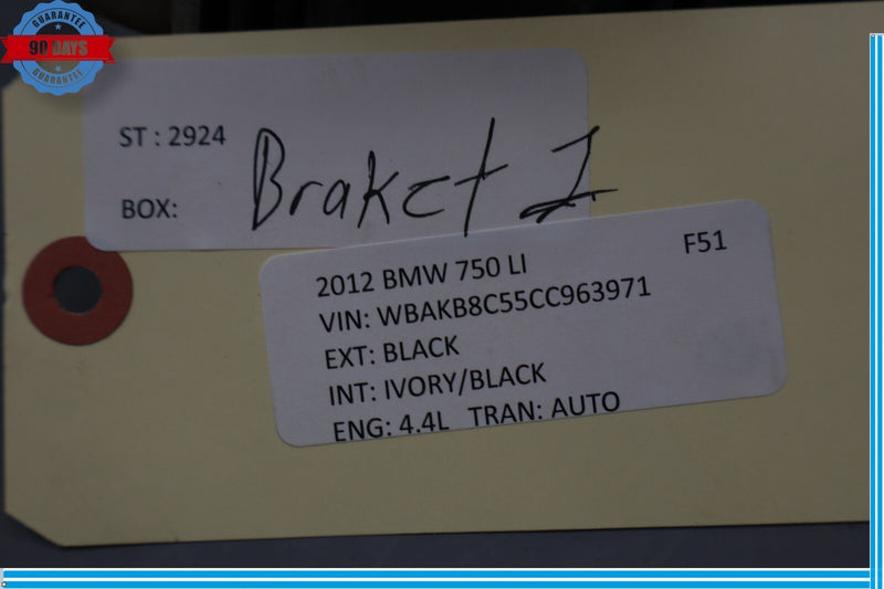 Load image into Gallery viewer, 09-15 BMW 750i 750Li Front Right Side Bumper Deformation Element Bracket Oem