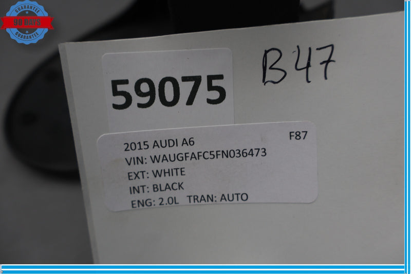 Load image into Gallery viewer, 12-17 Audi A6 Quattro Front Right Passenger Side Inner Seat Hinge Cover Oem