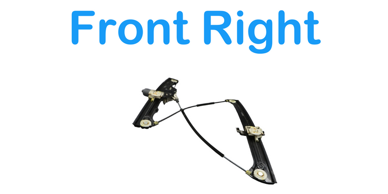 Load image into Gallery viewer, 07-13 BMW X5 E70 Front Right Passenger Side Door Window Regulator W/Motor Oem