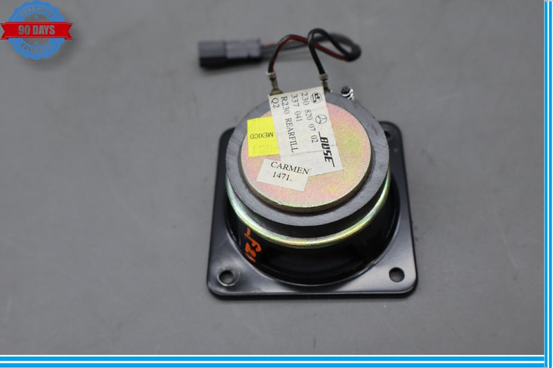 Load image into Gallery viewer, 03-08 Mercedes R230 SL500 Rear Left Seat Belt Retractor Luggage Speaker Oem