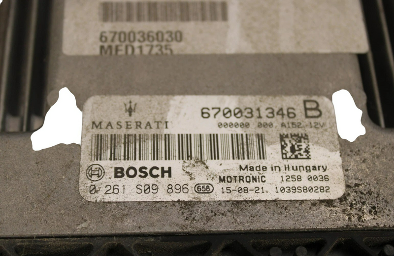 Load image into Gallery viewer, 14-24 Maserati Ghibli ECM ECU Engine Computer Control Module Unit 670031346B Oem