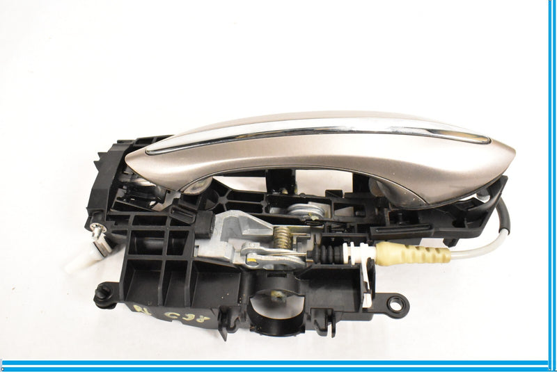 Load image into Gallery viewer, 11-16 BMW 528i 535i 550i F10 Rear Left Outside Exterior Door Handle Tan Oem