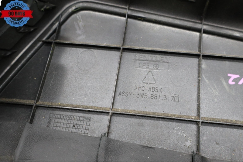 Load image into Gallery viewer, 06-12 Bentley Continental Flying Spur Front Left Driver Seat Switch Cover Oem