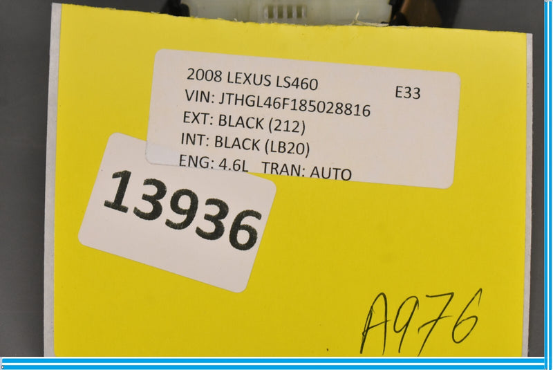 Load image into Gallery viewer, 07-12 Lexus LS460 Front Right Passenger Seat Adjustment Control Switch Oem