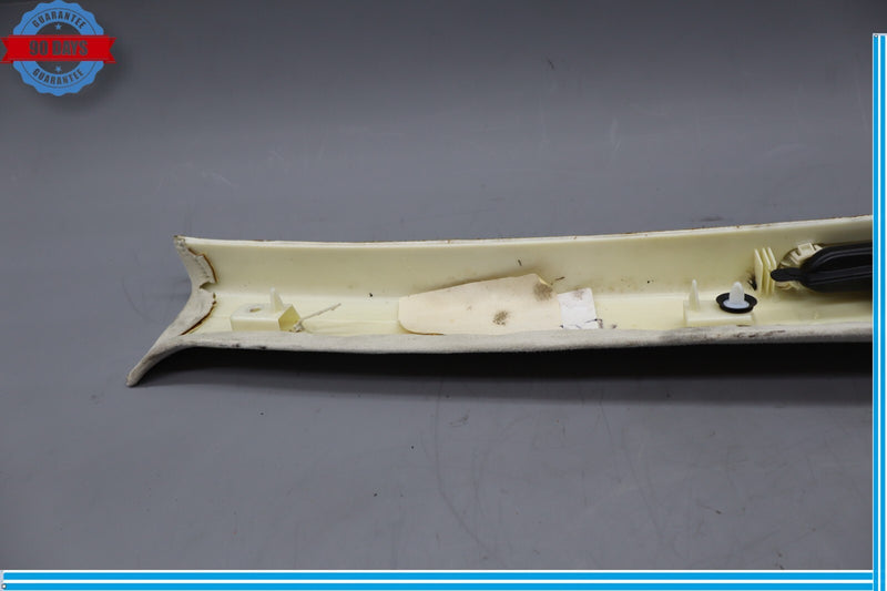 Load image into Gallery viewer, 10-19 Jaguar XJL XJ X351 Front Left Driver A Pillar Trim Panel Suede Beige Oem