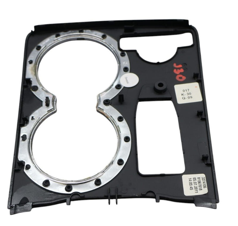 Load image into Gallery viewer, 08-14 Mercedes W204 C350 C250 Center Console Cup Holder Bezel Trim Black Oem