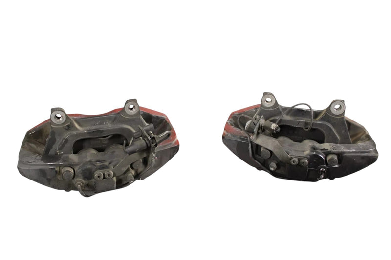 Load image into Gallery viewer, 05-11 Bentley Continental Front Left & Right Side Brake Calipers Red OEM
