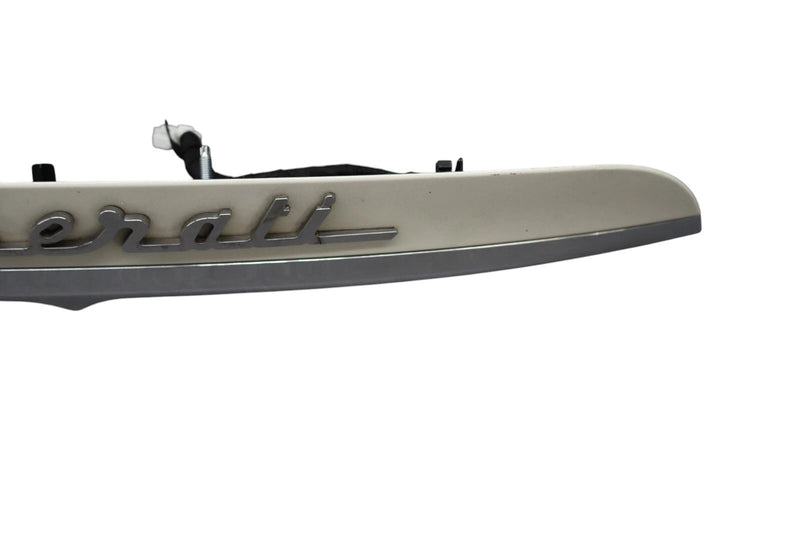 Load image into Gallery viewer, 14-17 Maserati Ghibli Rear Trunk License Plate Light Cover Trim 670010759 OEM