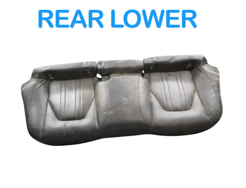 Load image into Gallery viewer, 14-17 Maserati Ghibli Rear Lower Bottom Seat Cushion Bench Black 06700663170 OEM