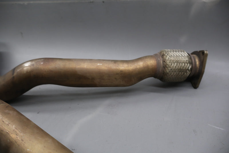 Load image into Gallery viewer, 03-13 Bentley Continental GTC Exhaust Downpipe Left & Right Side Set OEM